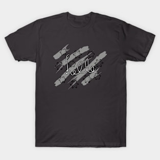 "Warm Greetings in Calligraphy" T-Shirt